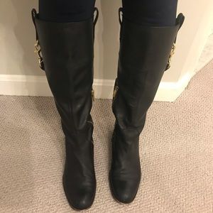 Coach Martta Soft Leather Riding Boots